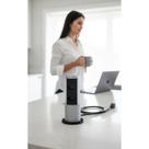 2x Torre Tomada Embutir Automática 2 Tomadas - Prata 2x Torre Tomada Embutir Automática 2 Tomadas - Prata