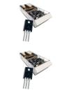 2x Transistor K20a60 = K 20a60 = K 20a60d- Isolado To220