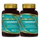 2x Tri Magnésio 60 Cápsulas Vegetais Flora Nativa do brasil 2x Tri Magnésio 60 Cápsulas Vegetais Flora Nativa do brasil