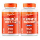 2x Tri Magnésio Inositol Relax Bigens 120 Capsulas
