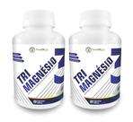 2x Tri Magnesio (Magnésio Malato Citrato e Bisglicitato) 120 Cápsulas 500mg 2x Tri Magnesio (Magnésio Malato Citrato e Bisglicitato) 120 Cápsulas 500mg