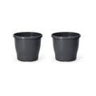 2X Vaso Primavera 03 (3L) Preto NUTRIPLAN