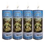 2X Vela 7 Dias Imagem Anjo Da Guarda (Kit 4 Unidades)