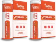 2x Vitamim C+ Vitamina C 10 Comprimidos Efervercentes Nataly 2x Vitamim C+ Vitamina C 10 Comprimidos Efervercentes Nataly