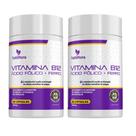 2X Vitamina B12 + Ferro + Ácido Fólico 60 Cápsulas Tuttiflora