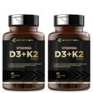 2x Vitamina D3 2.000UI + K2 MK-7 149mcg 120 Cáps - Ecomev