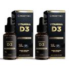 2x Vitamina D3 2000ui Em Gotas Sublingual Vegana 30ml Ecomev