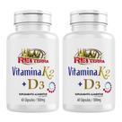 2x Vitamina K2 MK7 + D3 500mg 120cps