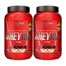 2x Whey 100% Pure Pote 900g Baunilha - Integralmedica