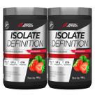 2x Whey Protein Isolate Definition Body Action Morango 900g -