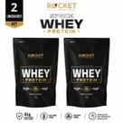 2x Whey Protein Space Rocket 900g Zero Açúcar Academia 2x Whey Protein Space Rocket 900g Zero Açúcar Academia