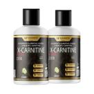 2x x-carnitine atena 2300 + cromo 480ml limão hf suplements