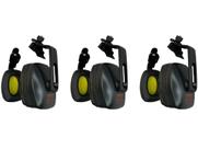 3 Abafadores de Ruído Concha Acoplável 900-S KW-I 20dB Ledan