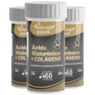 3 Ácido Hialurônico com Colágeno Hidrolisado e Vitaminas A,C e E