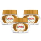 3 Açúcar Em Cubos Refinado Granulado União Pote 250g