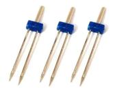 3 Agulhas Dupla 2,3,4 Mm Máquina Costura Doméstica