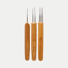 3 Agulhas para Tecelagem de Crochê Braid Crafts Dread 0,75mm 3 Agulhas para Tecelagem de Crochê Braid Crafts Dread 0,75mm