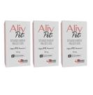 3 Aliv Pet 50 Mg Suplemento Alimentar para Cães Cachorro Cão Gatos 40 comprimidos Kit
