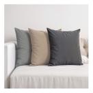 3 Almofadas Cheia Veludo Sofa 45x45 Diversidade Cores