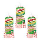 3 almofadas de microfibra Libman Wonder para substituição de cabeça de esfregão 3 almofadas de microfibra Libman Wonder para substituição de cabeça de esfregão