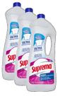 3 Alvejante Sem Cloro Ultra Branqueador Suprema 1,5 Litros