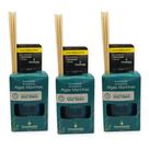 3 Aromatizador Ambiente de Algas Marinhas Senalândia Difusor Vareta Perfume Casa 280ml - Envio Já