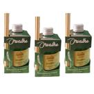 3 Aromatizador Ambiente de Orvalho Odorizador Difusor Vareta 280ml Perfume Casa Cheirinho - Envio Já