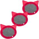 3 Arranhador Gato Super Cat Relax Pop Furacão Pet - Vermelho