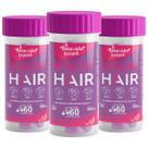 3 Auxilia No Crescimento Renova Hair - Cabelo, Pele E Unhas Com Biotina e colageno