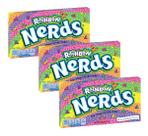 3 bala nerds wonka rainbow throwback - todos os sabores 141g