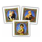 3 Bandeiras Junina São João, São Pedro, Santo Antônio Mastro