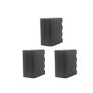 3 baterias Np-f960 7.4v P/ Filmadora e Iluminador Led t