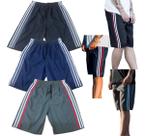 3 Bermudas Shorts Adulto Tactel Praia Surf 095