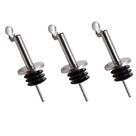 3 Bico Dosador Inox Garrafa Azeite Vinagre Petiscaria Vinho 3 Bico Dosador Inox Garrafa Azeite Vinagre Petiscaria Vinho