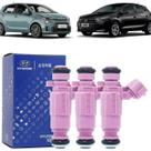 3 bicos injetores hb20 picanto 1.0 2012 a 2024 3531004090