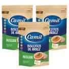3 Biscoito De Arroz Integral Camil 150g Total 450g
