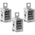 3 bloco distribuicao 9 furos fj6g-100-9 para disjuntor caixa moldada linha cm1-100l