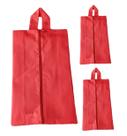 3 Bolsa Porta Sapato Viagem Nécessaire Tenis Calçado Roupa Mochila cor Salmão