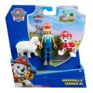 3 Bonecos Marshall, Fazendeiro Al e Ovelha - Patrulha Canina