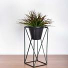 3 Buquês de capim folhagem artificial 39cm planta artificial para decoração enfeites e arranjos - DE27065