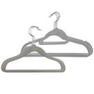 3 Cabide Veludo Pequeno 30cm + 3 Cabide Adulto Aveludado