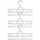 3 Cabides de Cintos 13 Ganchos cada Organizador Múltiplo Closet Cristal Cinquetti 36cm 3 Cabides de Cintos 13 Ganchos cada Organizador Múltiplo Closet Cristal Cinquetti 36cm