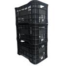 3 Caixa Plastica Agricola Hortifruti Feira Vazad 47L Plasnew