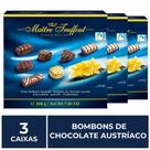 3 Caixas de Bombom Austríaco, Praliné, Maitre Truffout