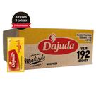 3 Caixas De Sachês Mostarda DAjuda Amarela 7G Para Lanches Frango Salsichão Grelhados 192 Un
