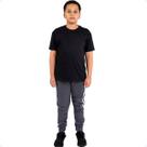 3 Calça Jogger Helanca Criança Estilosa Uniforme Escolar 024