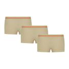 3 Calcinhas Boxer Feminina Infantojuvenil Lobinha Shorts Sem Costura Em Microfibra Original