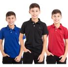 3 Camisa Polo Infantil A Melhor Qualidade É Aqui Estilo Rei 3 Camisa Polo Infantil A Melhor Qualidade É Aqui Estilo Rei