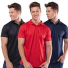 3 Camisas Gola Polo Masculina Original Camiseta