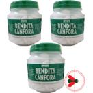 3 Cânfora Aromatizante Repelente Pragas Pote 200 Tab 0,75g